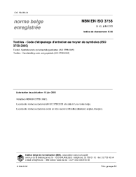 NBN EN ISO 3758:2005