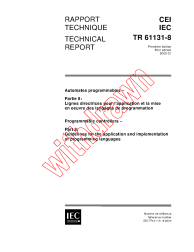 IEC TR 61131-8:2000