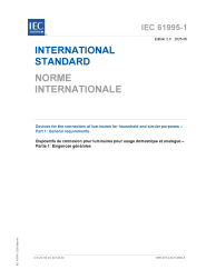 IEC 61995-1:2025