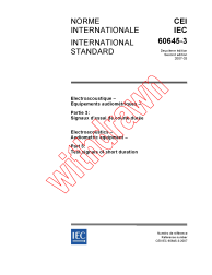 IEC 60645-3:2007