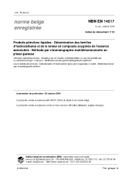 NBN EN 14517:2004