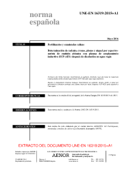 UNE-EN 16319:2015+A1:2016 (R2019)