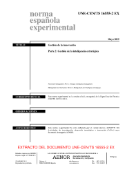 UNE-CEN/TS 16555-2:2015 EX (R2020)