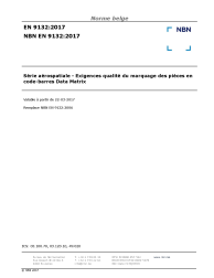 NBN EN 9132:2017