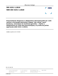 NBN ISO 4251-1:2020