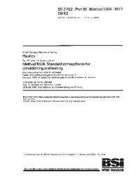 BS 2782-10:Method 1004:1977