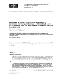 ISO/IEC 30192:2013/COR1:2015