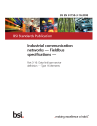BS EN 61158-3-16:2008