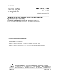 NBN EN ISO 2398:2009