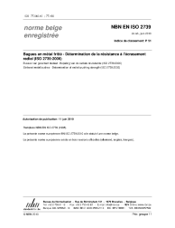 NBN EN ISO 2739:2010