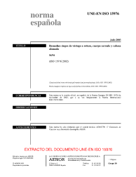 UNE-EN ISO 15976:2003 (R2008)