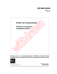 IEC PAS 62239:2001
