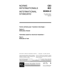 IEC 60464-2:2001