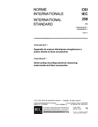 IEC 60258:1968/AMD1:1976