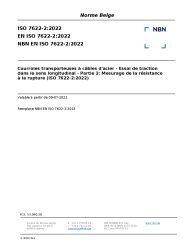 NBN EN ISO 7622-2:2022