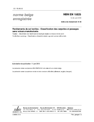 NBN T 42-010:1988