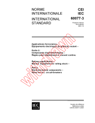 IEC 60077-3:2001