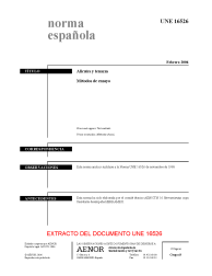 UNE 16526:2006