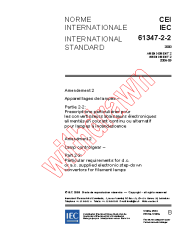IEC 61347-2-2:2000/AMD2:2006