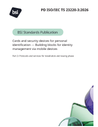 PD ISO/IEC TS 23220-3:2026