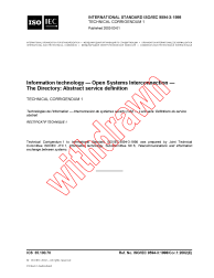 ISO/IEC 9594-3:1998/COR1:2002