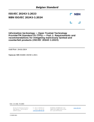 NBN ISO/IEC 20243-1:2024