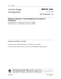 NBN EN 14056:2003