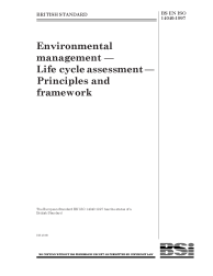 BS EN ISO 14040:1997