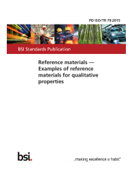PD ISO/TR 79:2015