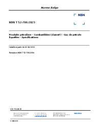 NBN T 52-706:2023