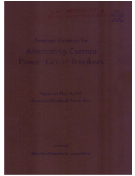 IEEE/ASA C37.4thru9:1945