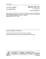 NBN EN 13445-1/A1 (2014-11):2014