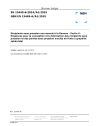 NBN EN 13445-6/A1:2015