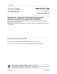 NBN EN ISO 15586:2003