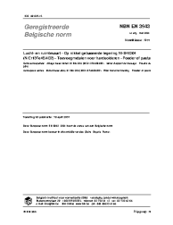 NBN EN 3943:2001