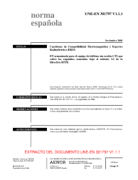 UNE-EN 301797 V1.1.1:2001