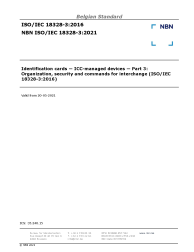 NBN ISO/IEC 18328-3:2021