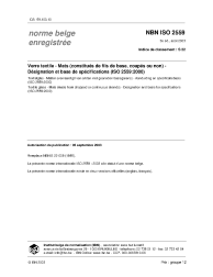 NBN ISO 2559:2003