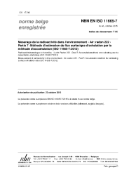 NBN EN ISO 11665-7:2015