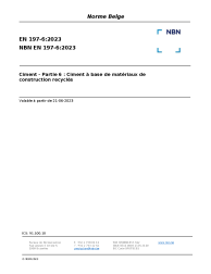 NBN EN 197-6:2023