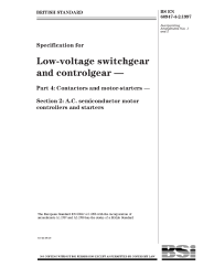 BS EN 60947-4-2:1997