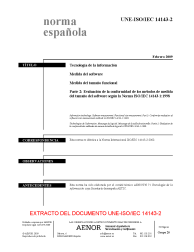 UNE-ISO/IEC 14143-2:2009