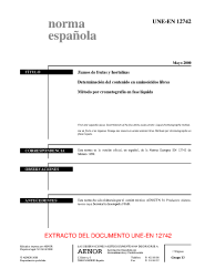 UNE-EN 12742:2000 (R2021)