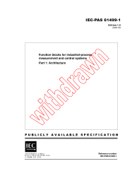 IEC PAS 61499-1:2000