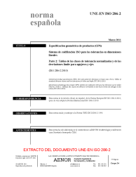 UNE-EN ISO 286-2:2011