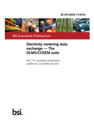 BS EN 62056-7-5:2016