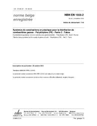 NBN EN 1555-2:2010