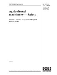 BS EN ISO 4254-1:2009