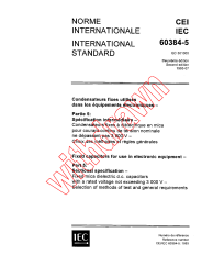 IEC 60384-5:1993