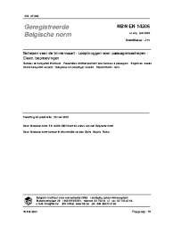 NBN EN 14206:2003